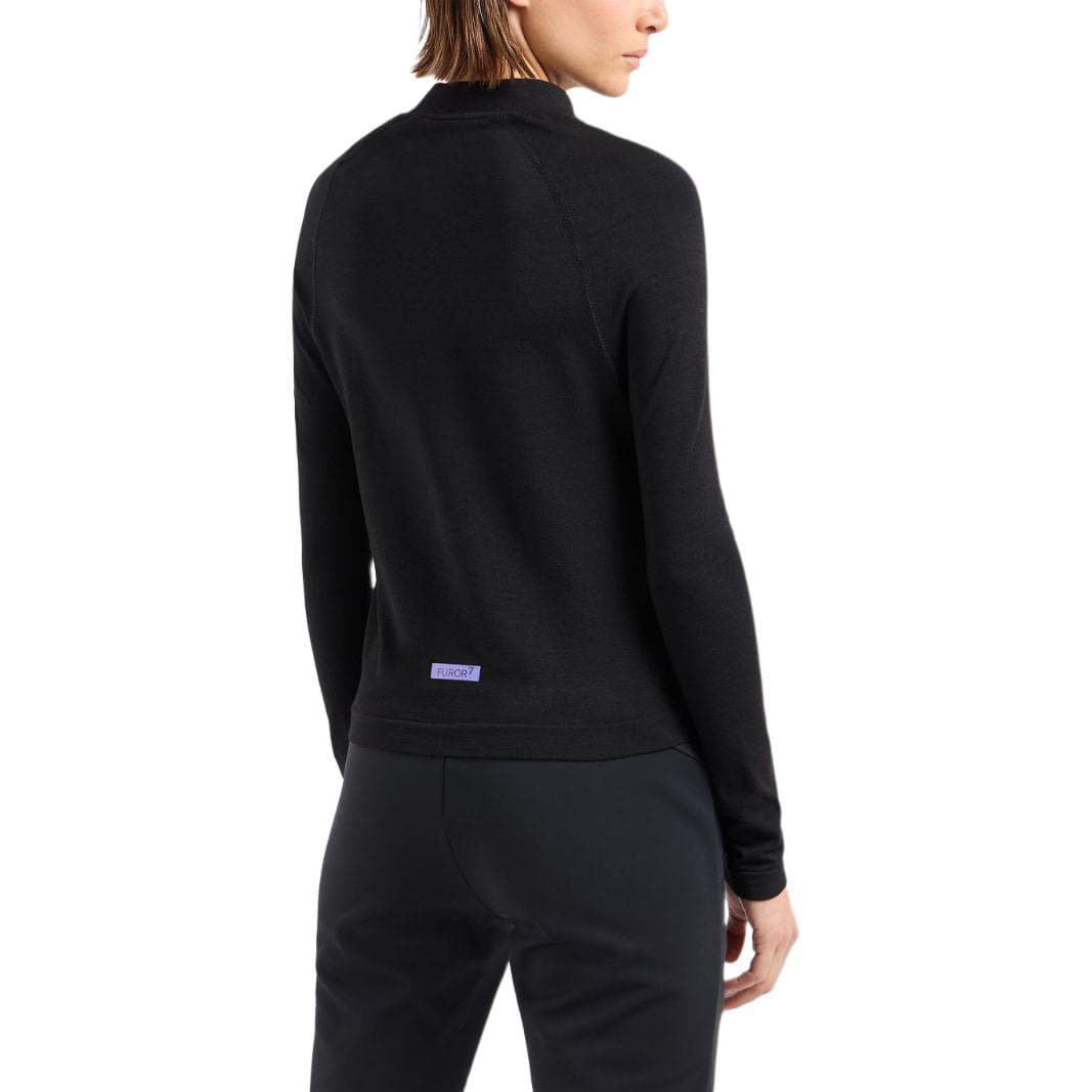 Футболка EMPORIO ARMANI EA7 FW24 T Рубашка Женская Черная - изображение 3