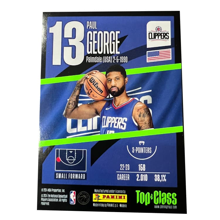 Коллекционные карточки PANINI Павл Джордж Щипчики Команда Коллекция General JOE Джонсон TC Рефракция Игровые Карточки Редкие Карточки - изображение 2