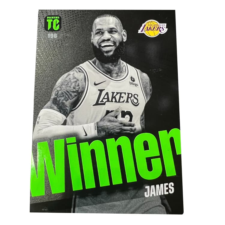 Коллекционные карточки PANINI 2024 Баскетбол NBA Лейкерс ЛеБрон Джеймс Коллекция TC Спортивные карты Редкие карты - изображение 1