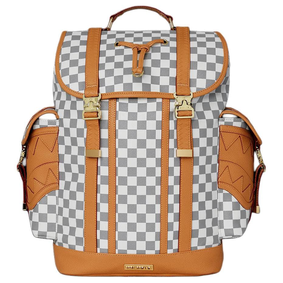 Рюкзак SPRAYGROUND Рюкзак из искусственной кожи унисекс белый-коричневый - изображение 1