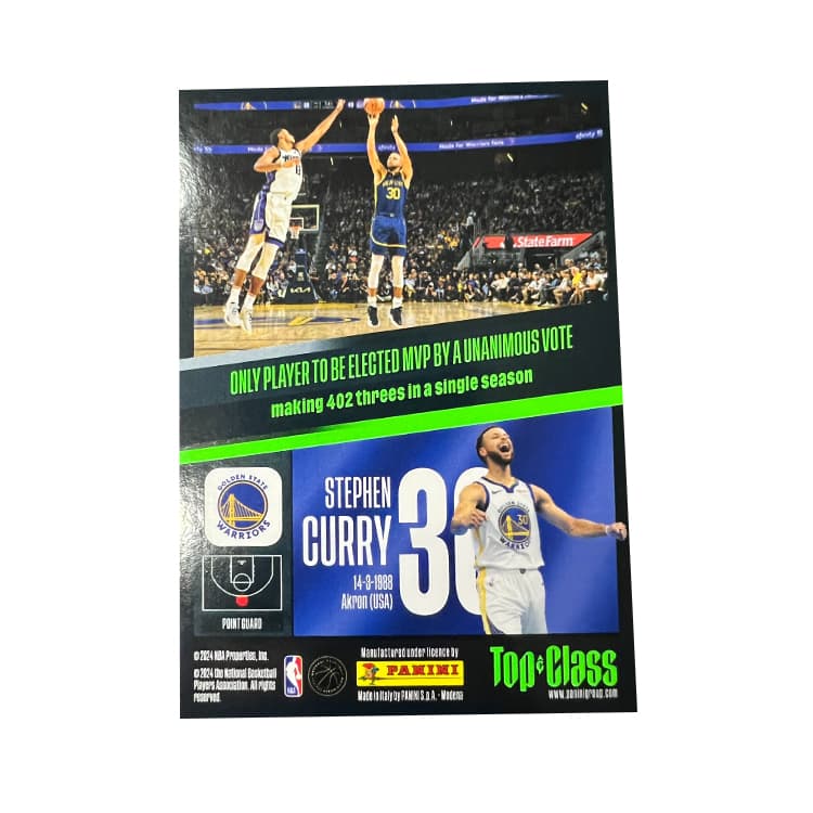 Коллекционные карточки Panini Stephen Curry 2024 Баскетбол NBA - изображение 2