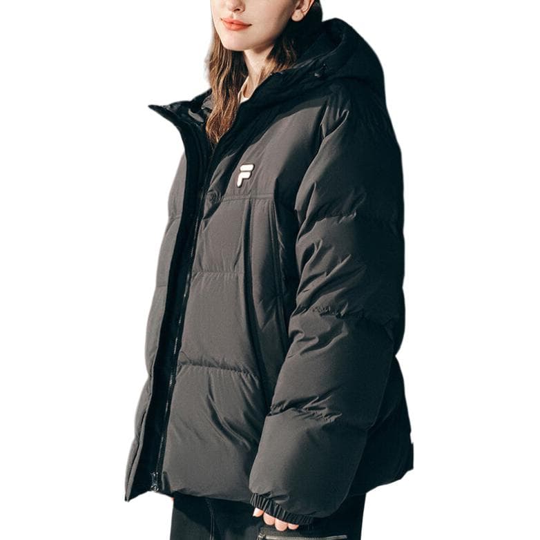 Зимняя куртка FILA FUSION FOB Пуховик Унисекс Черный - изображение 3