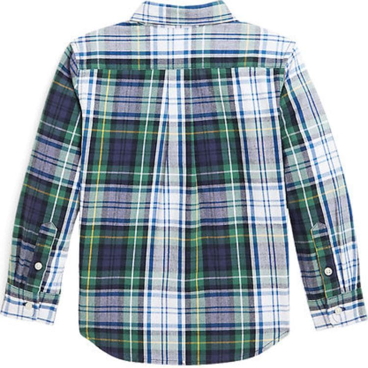 Рубашка Polo Ralph Lauren синяя детская - изображение 2