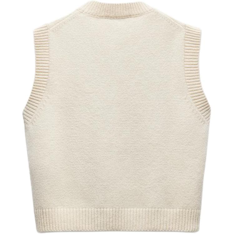 ZARA Белые Женские Жилеты - изображение 2