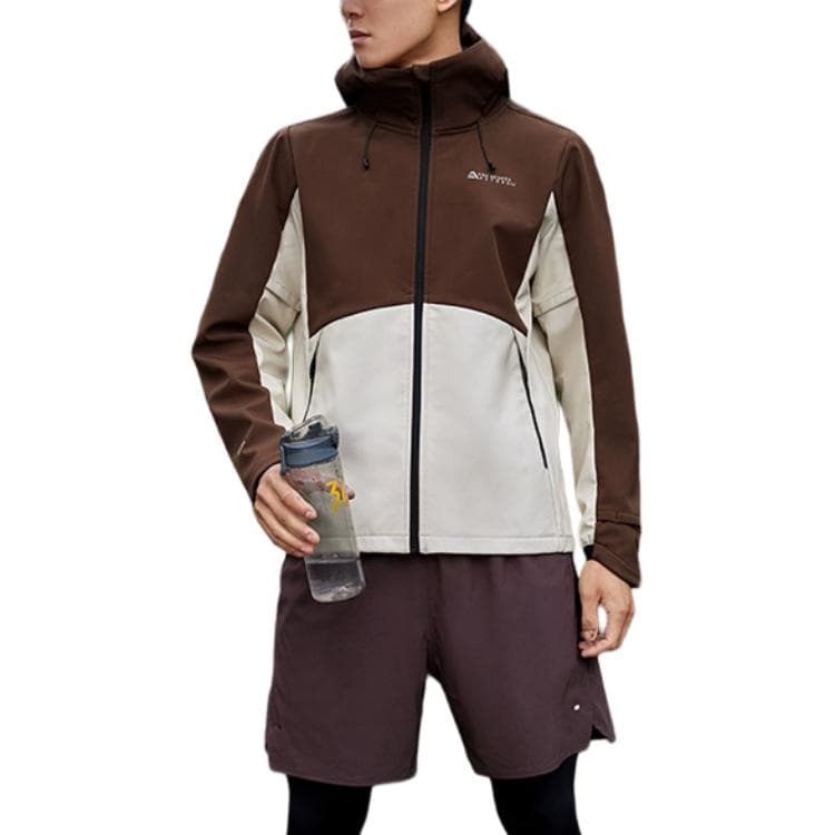 Куртка 361° Running Collection Куртки и Пальто Мужской Дикий Лошадь Коричневый Песочный Коричневый Белый - изображение 2