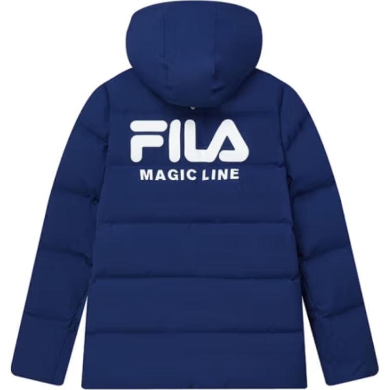 Зимняя куртка FILA ORIGINALE Пуховик Женский Глубокий Кобальтовый Синий - изображение 2