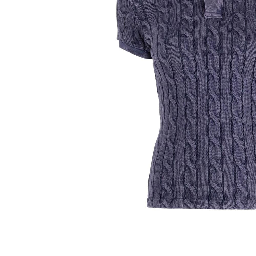Polo Ralph Lauren SS23 Женское Поло Синее - изображение 5