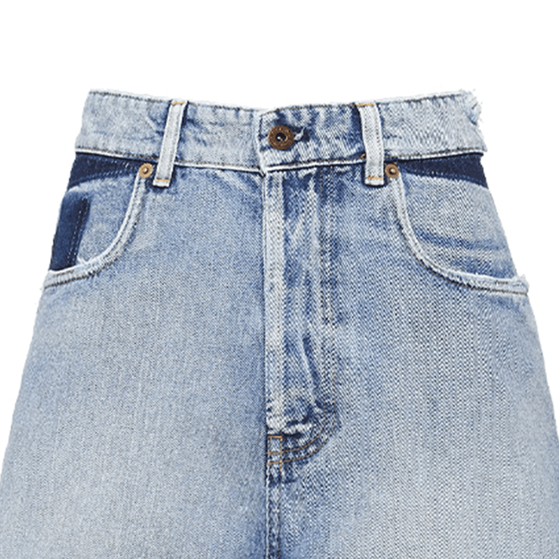 Miu Miu SS21 Denim Bermuda Shorts - изображение 5