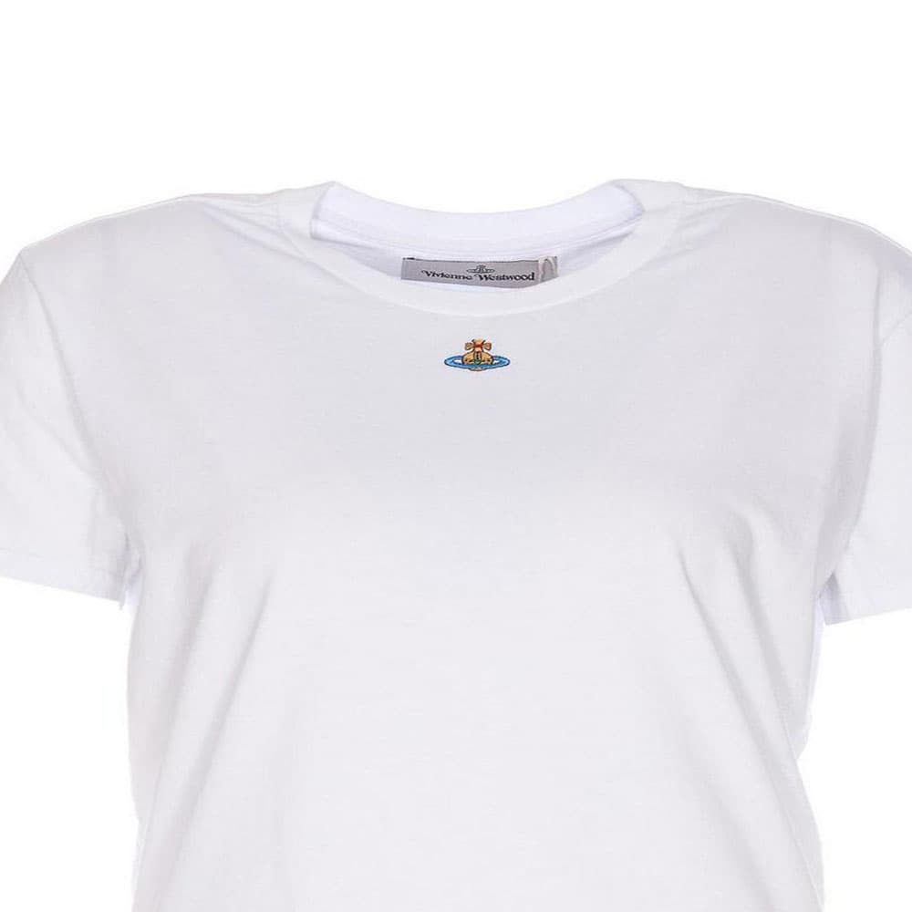 Футболка Vivienne Westwood T-рубашка женская белая - изображение 5