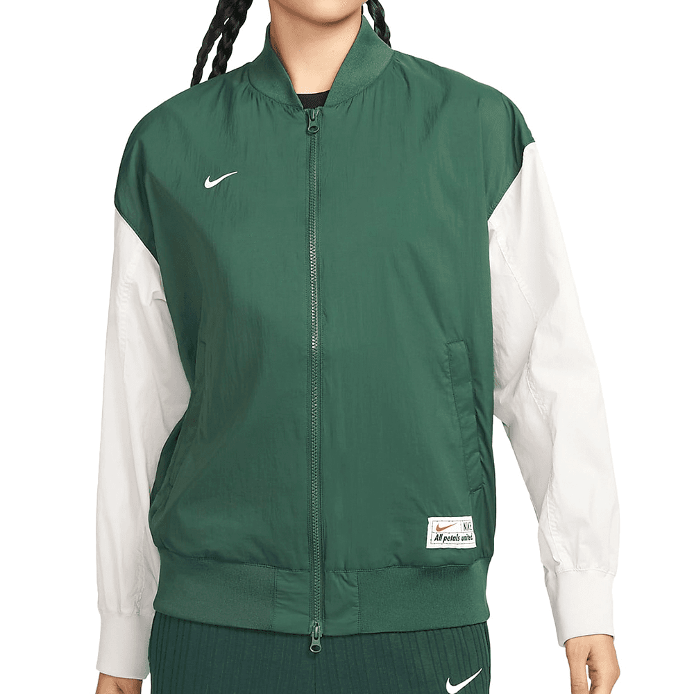 Куртка NIKE Зеленые Женские Куртки - изображение 3