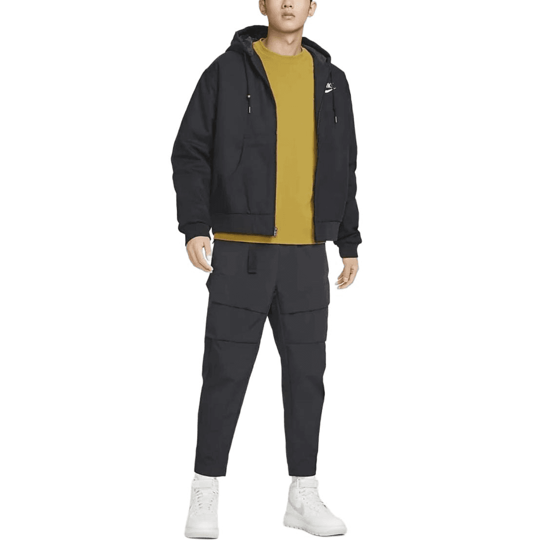 Куртка Nike Jacket Black - изображение 5