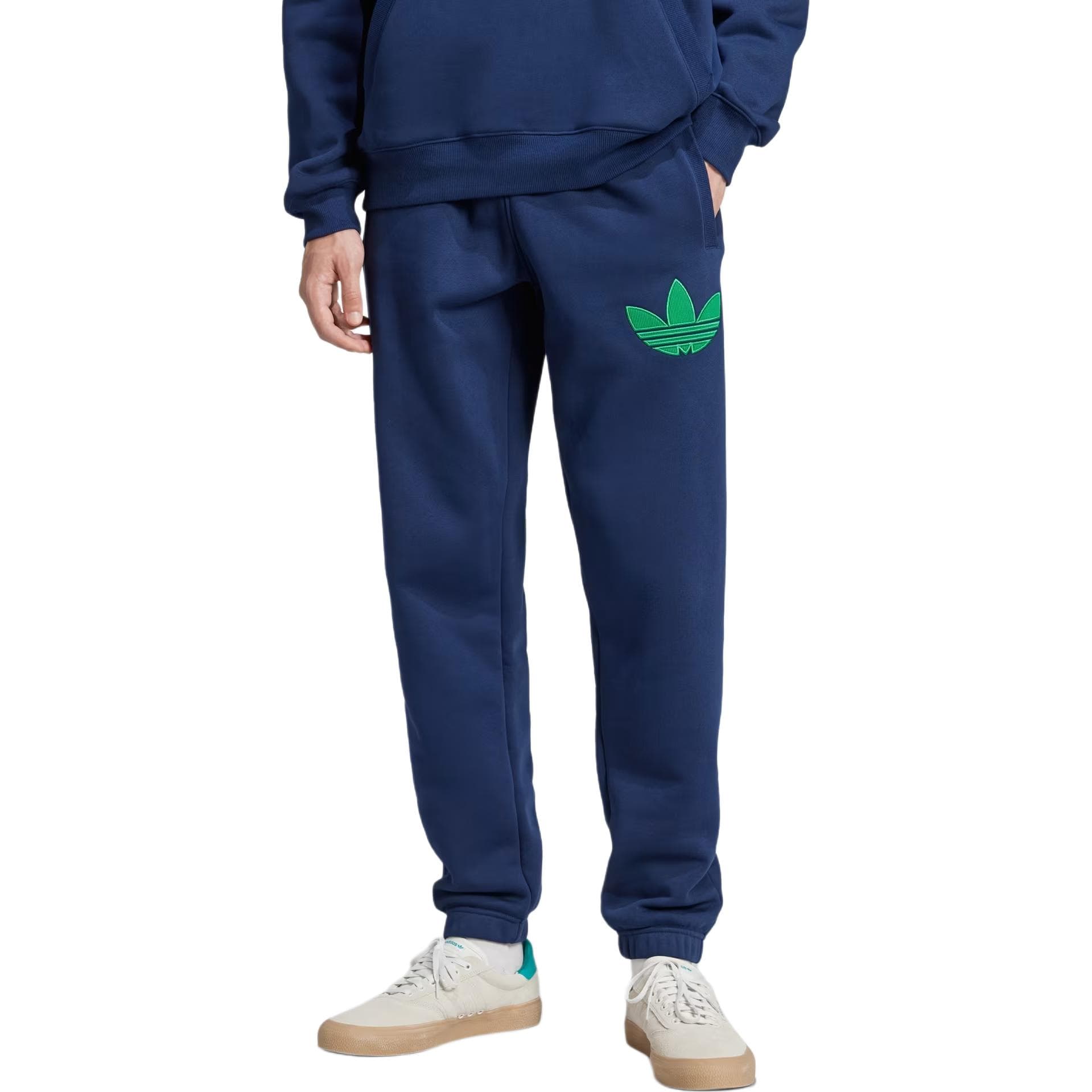 Штаны Adidas Originals 70s Вязаные Спортивные Штаны Мужские Полуночный Индиго - изображение 2