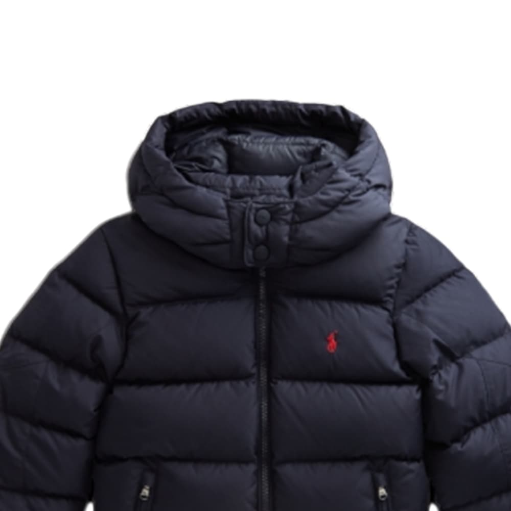 Пуховик Polo Ralph Lauren для детей темно-синий - изображение 4