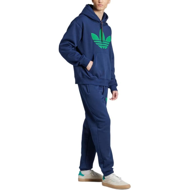 Штаны Adidas Originals 70s Вязаные Спортивные Штаны Мужские Полуночный Индиго - изображение 4