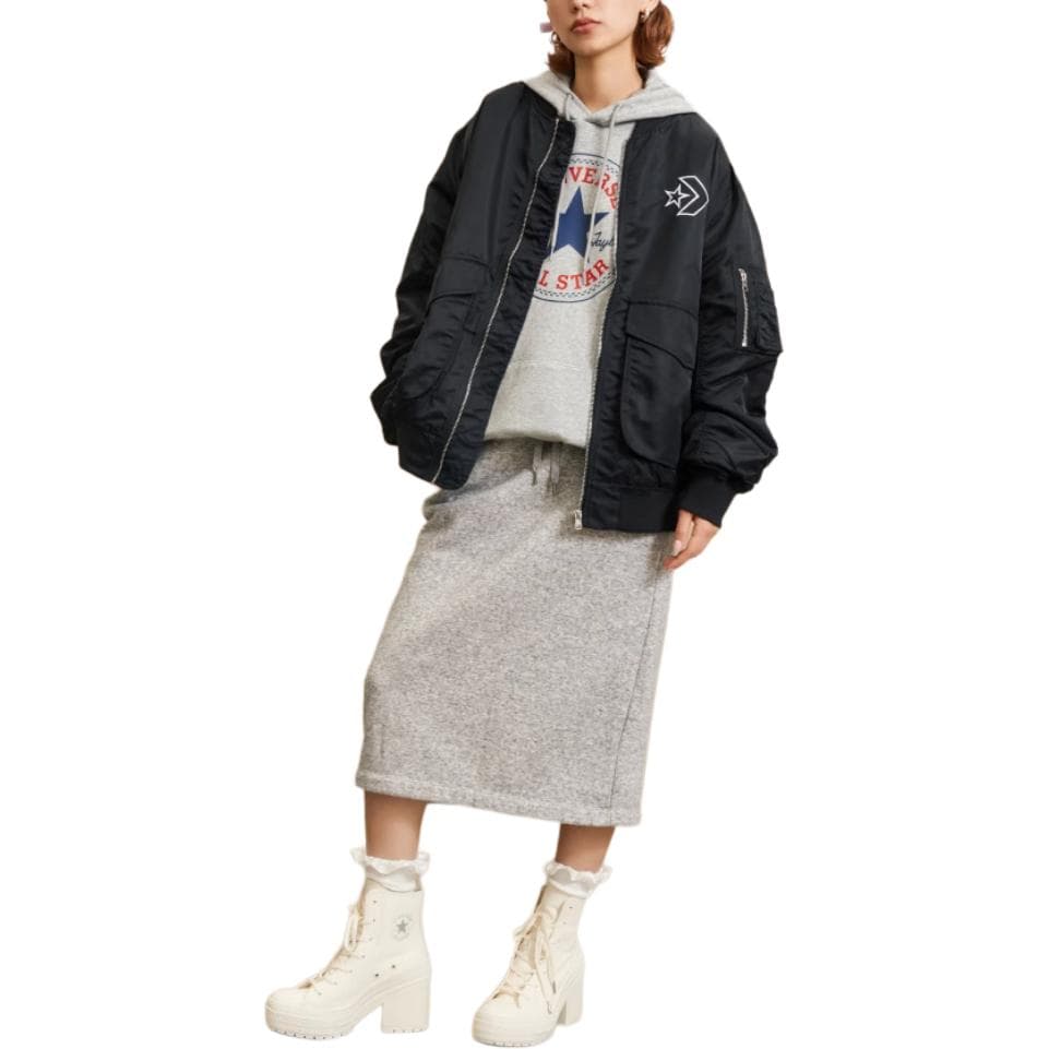 Куртка Converse Arrow Logo Jacket - изображение 4