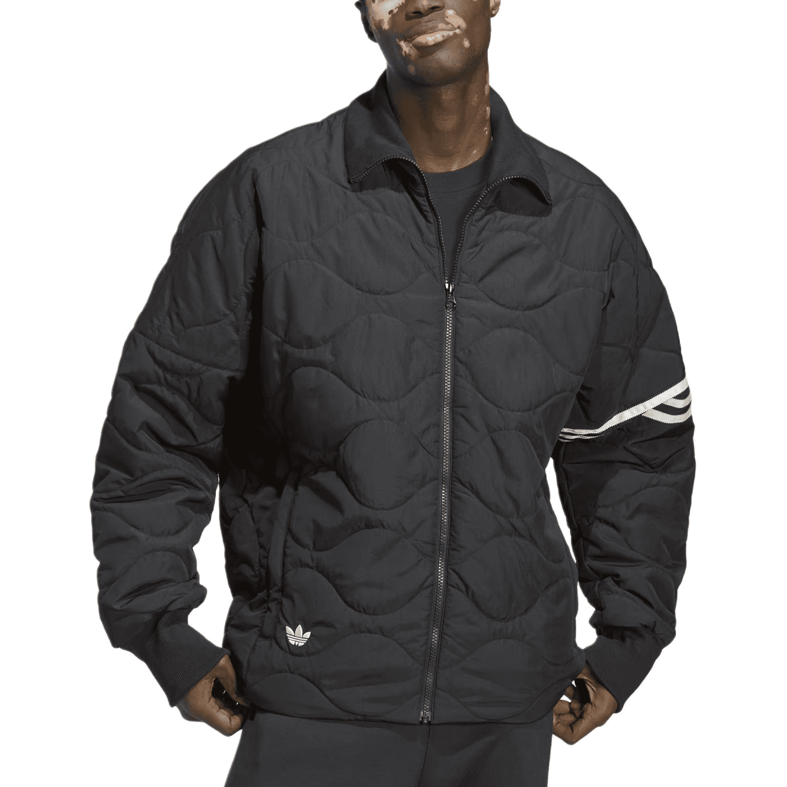 Зимняя куртка пуховик adidas originals Logo - изображение 2