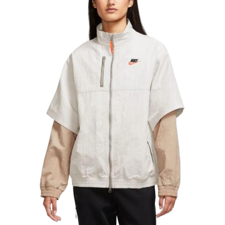 Куртка NIKE Белые Женские Куртки - изображение 3