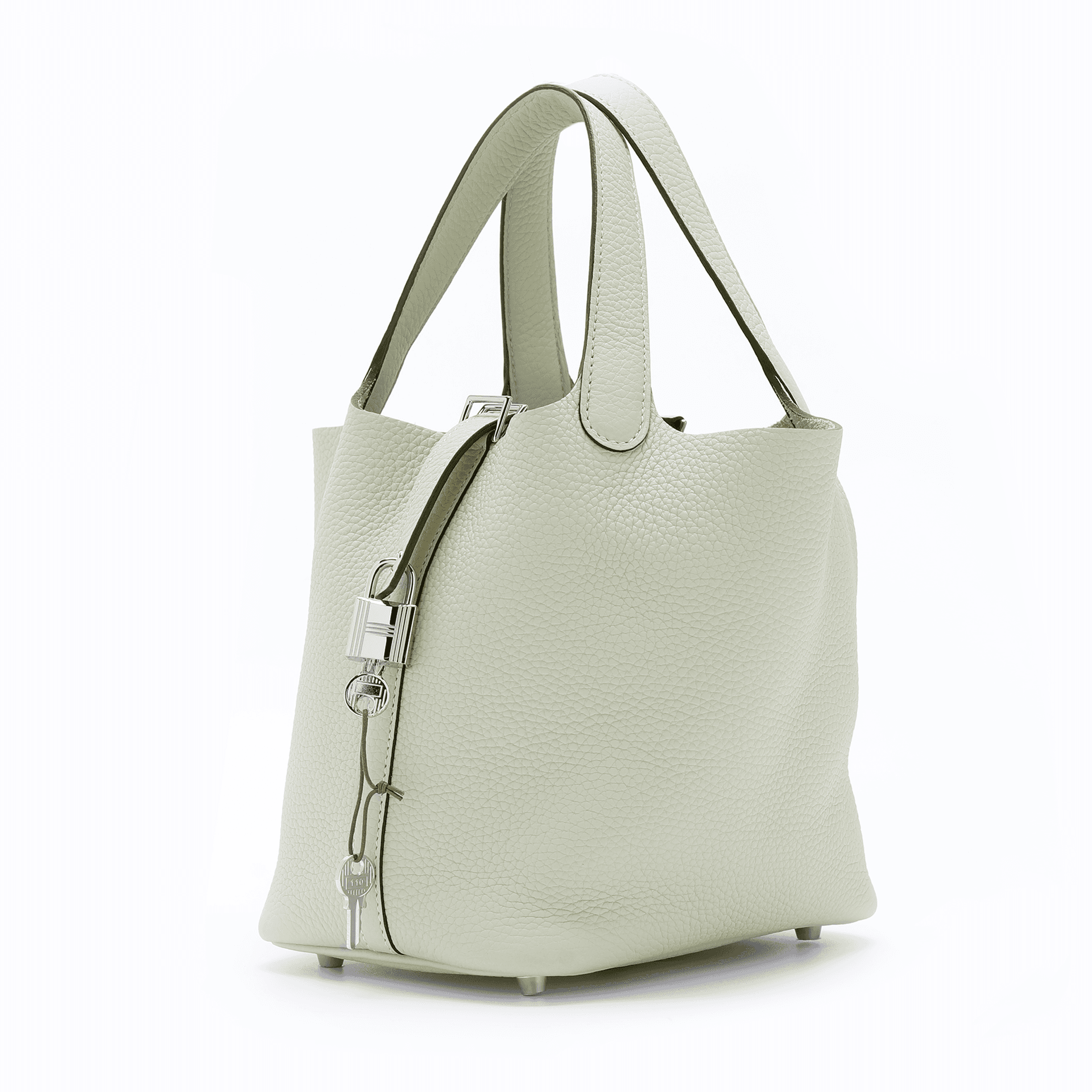 Сумка HERMES Picotin Lock 18 Clemence 0W Gris Neve - изображение 4