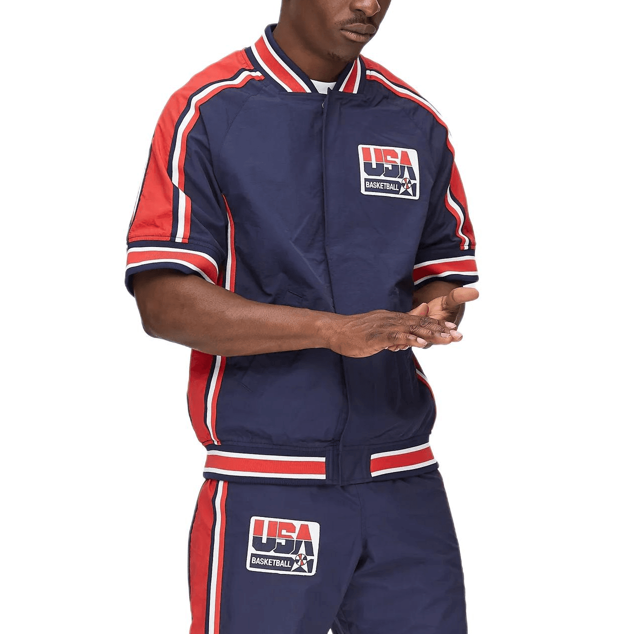 Куртка Mitchell & Ness Dream Team 92-93 Jacket Navy - изображение 4