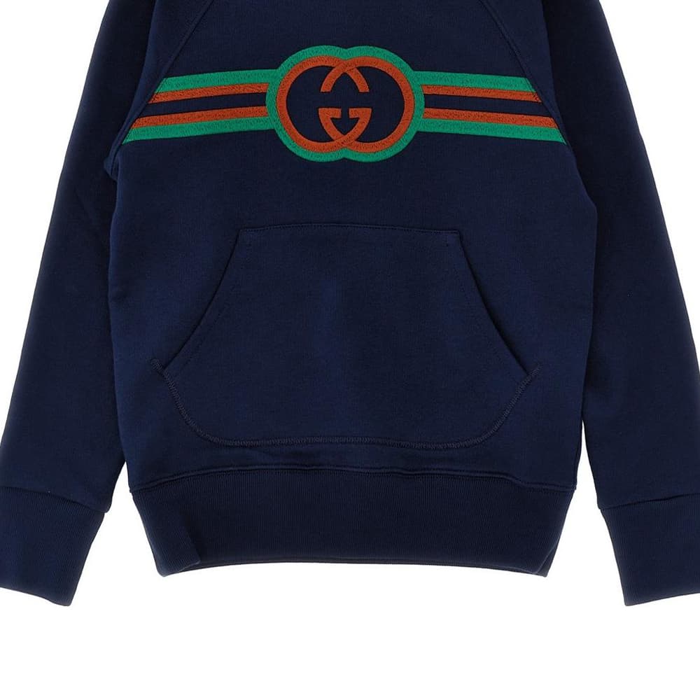 GUCCI Толстовка темно-синий детский - изображение 6