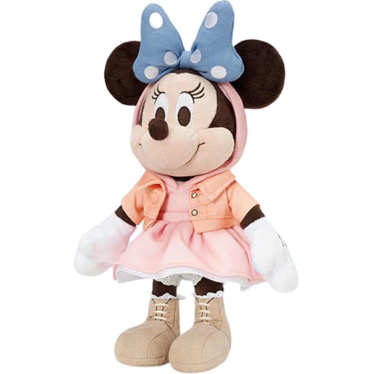 Мягкая игрушка Disney Минни 2024 MICKEY Радость Шанхайская коллекция Игрушка Парк Кукла Мягкая игрушка 21 см Длина тела Шанхай Дисней - изображение 2