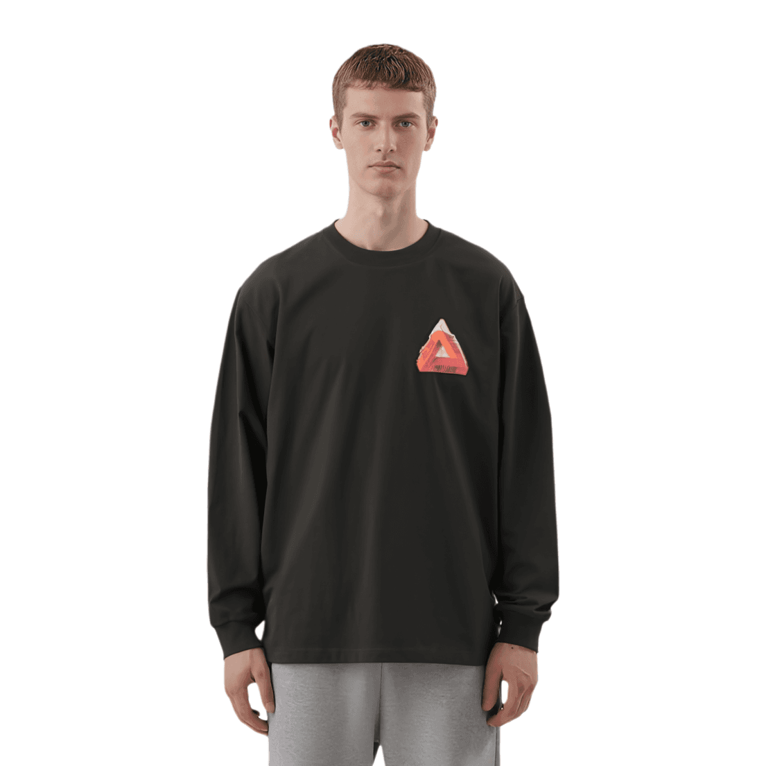 Кофта PALACE FW21 Chapping Long Sleeve Black T - изображение 3