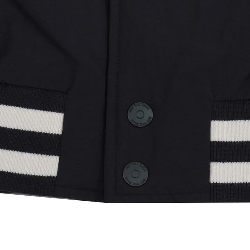 Зимняя куртка пуховик Vans Logo Baseball Jacket - изображение 4