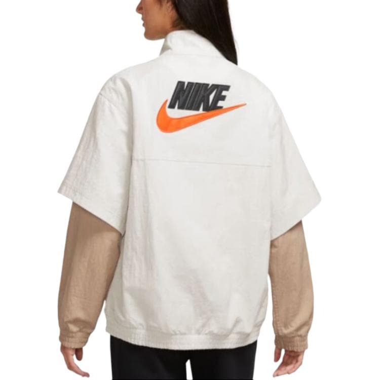 Куртка NIKE Белые Женские Куртки - изображение 4