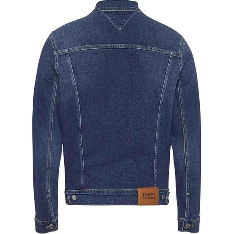 Джинсовая куртка Tommy Hilfiger Джинсовая Куртка Мужская Синяя - изображение 2