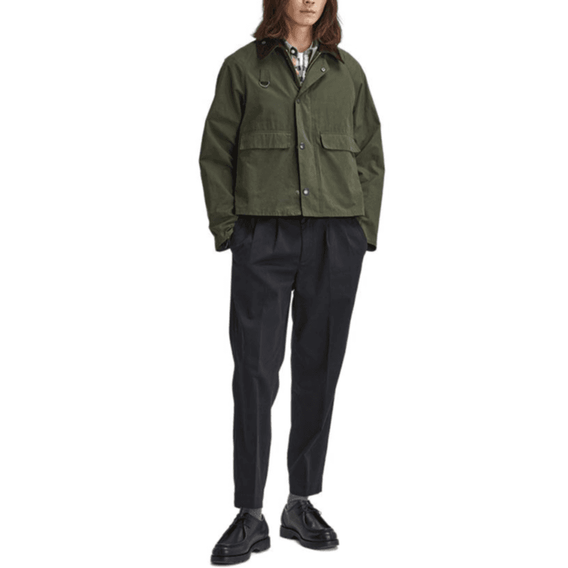Куртка Barbour FW24 Куртки и Пальто Унисекс Шалфейный Зеленый - изображение 3