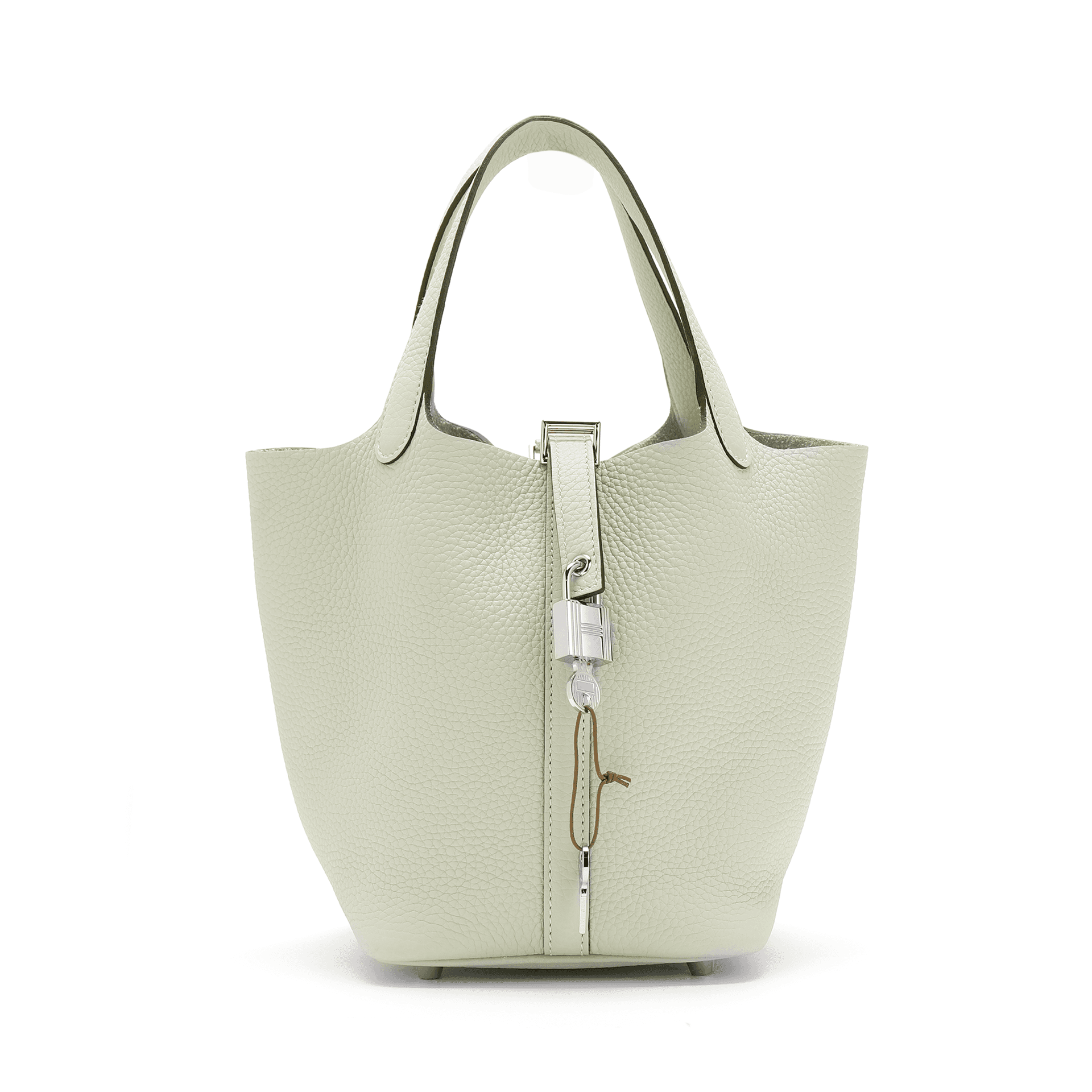 Сумка HERMES Picotin Lock 18 Clemence 0W Gris Neve - изображение 1
