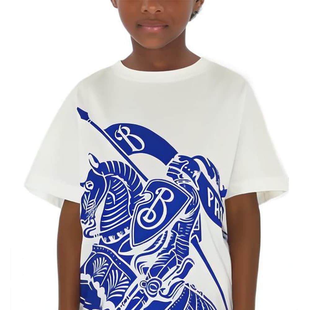 Футболка Burberry Equestrian Print T-Shirt - изображение 4
