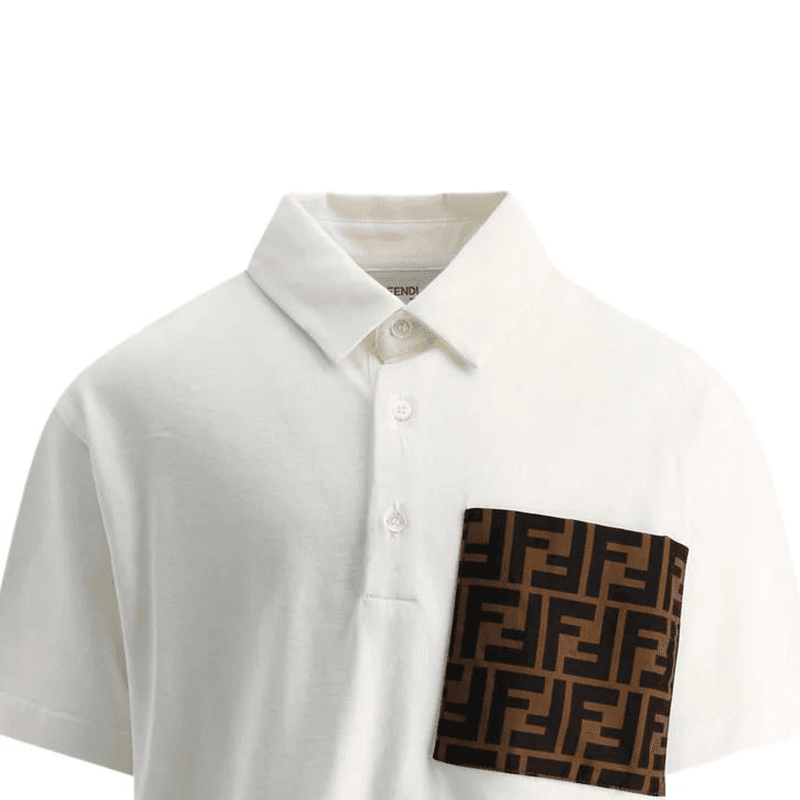 Футболка FENDI FW22 LogoPolo - изображение 3