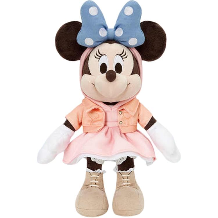 Мягкая игрушка Disney Минни 2024 MICKEY Радость Шанхайская коллекция Игрушка Парк Кукла Мягкая игрушка 21 см Длина тела Шанхай Дисней - изображение 1