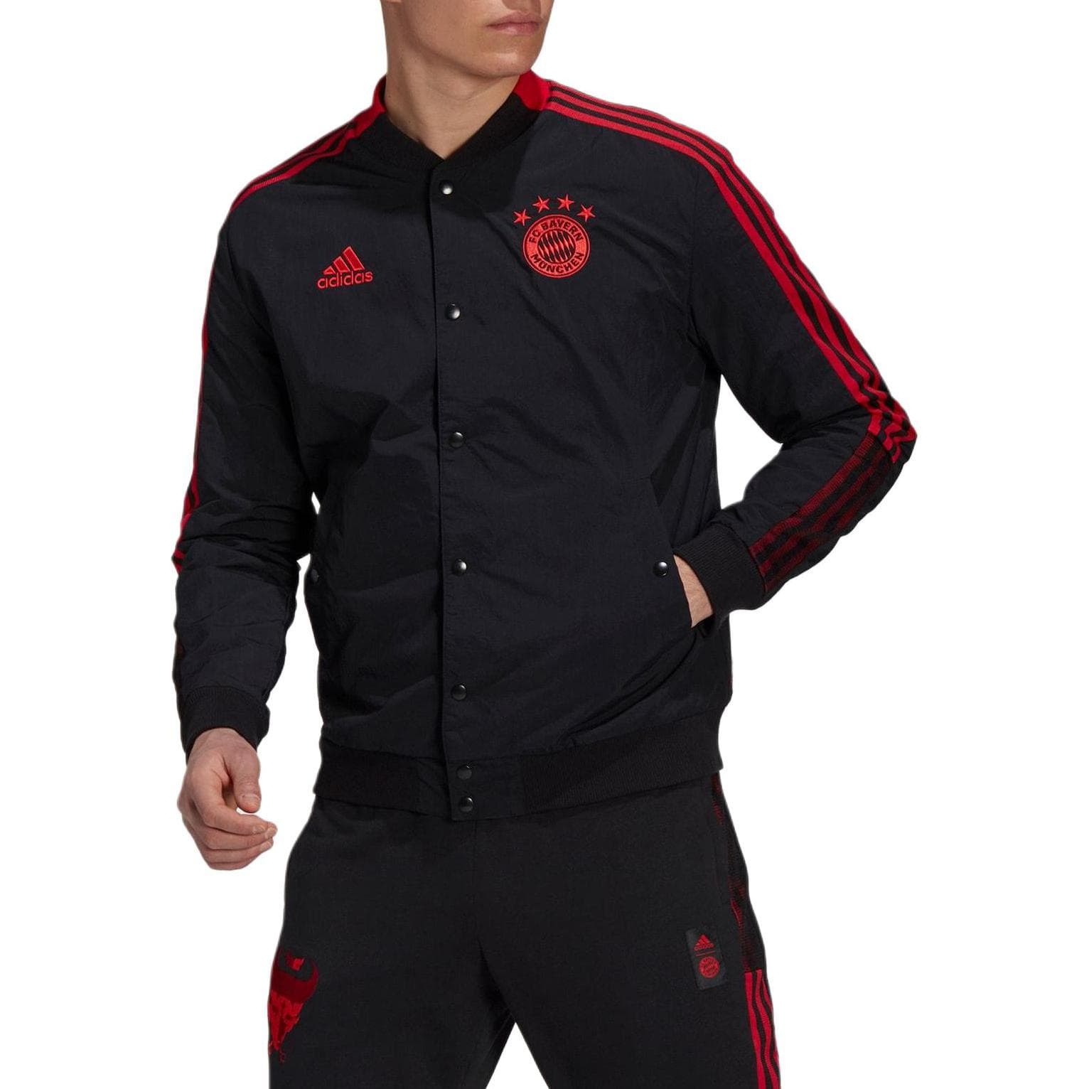 Куртка adidas Fcb Cny Bomber - изображение 3