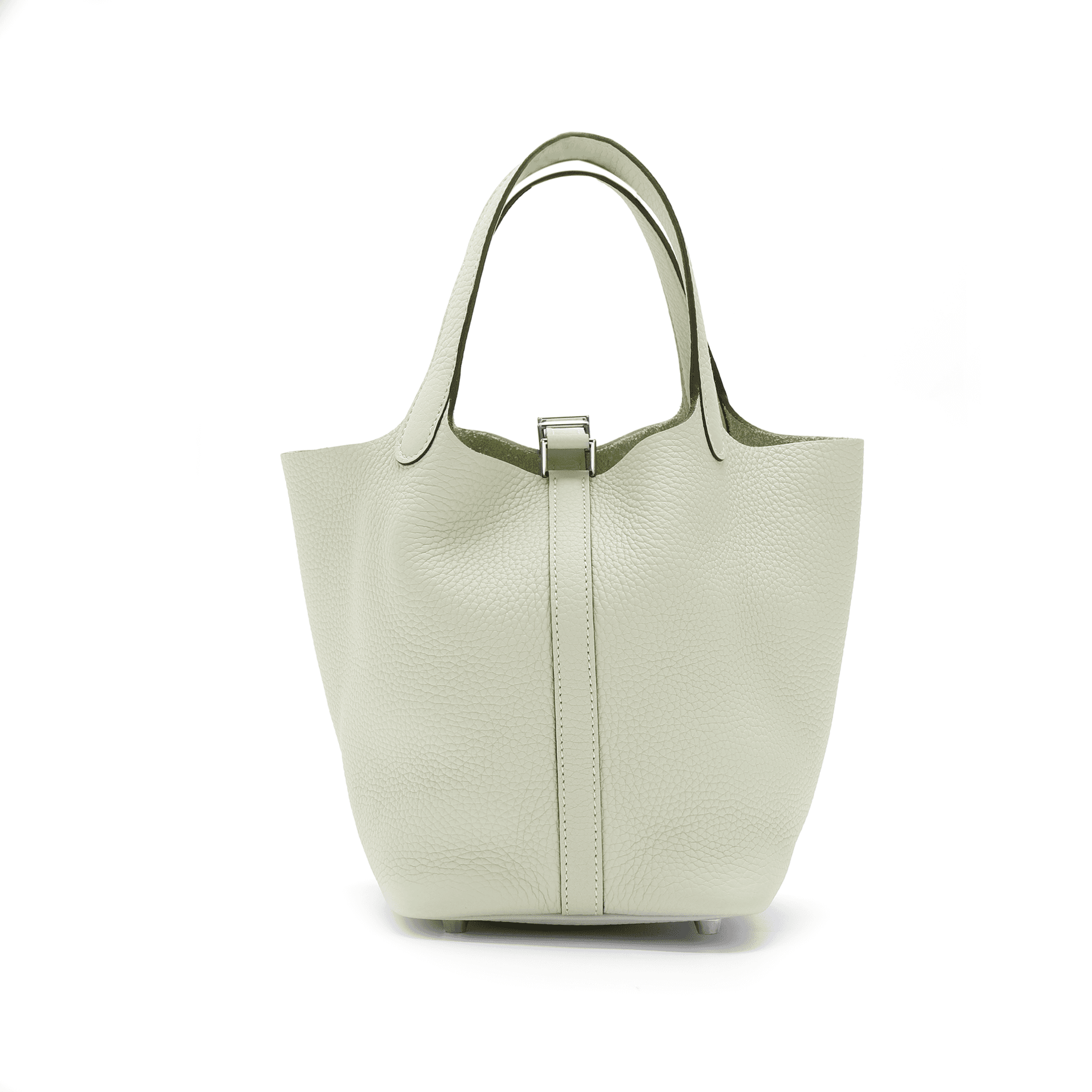 Сумка HERMES Picotin Lock 18 Clemence 0W Gris Neve - изображение 6