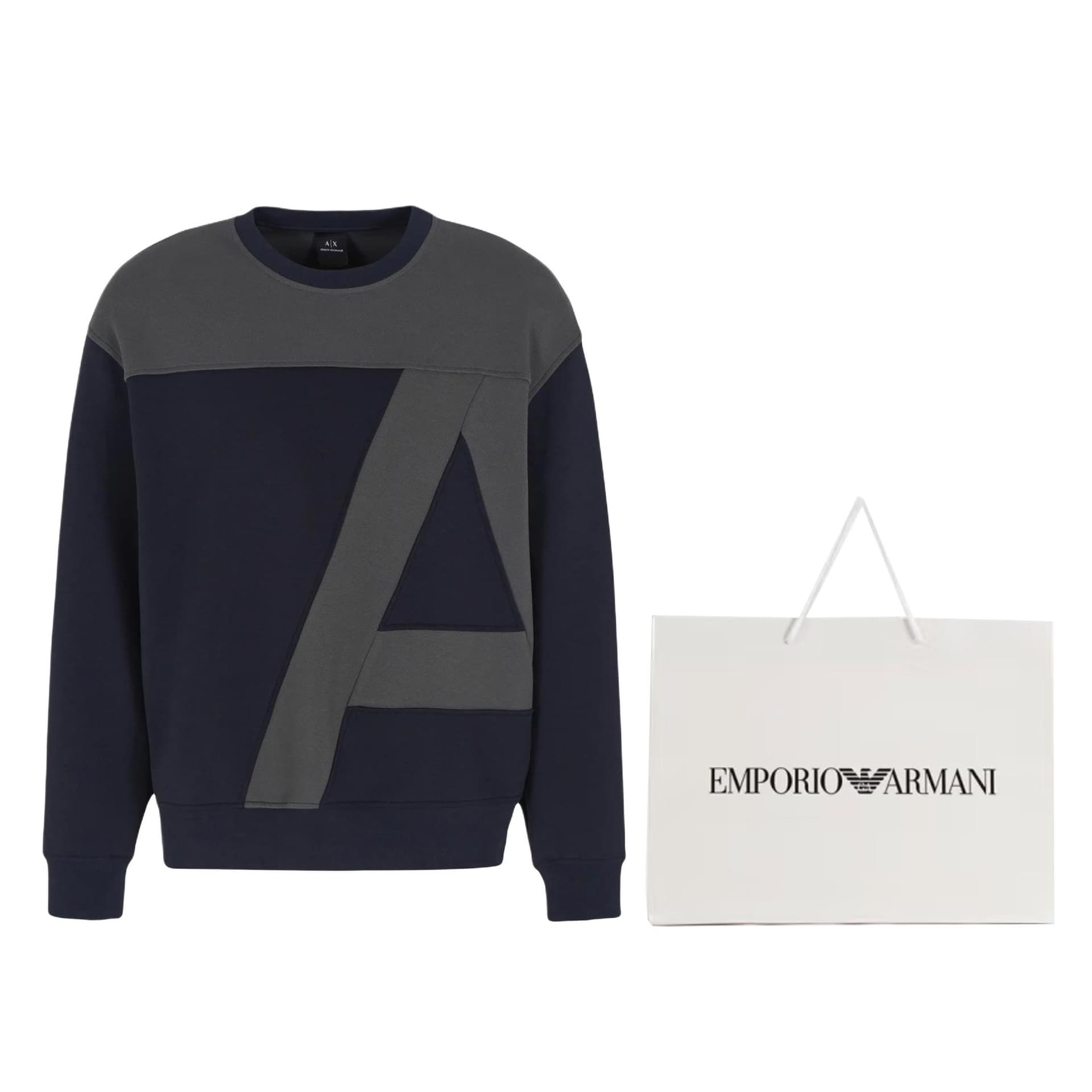 Худи ARMANI EXCHANGE FW24 - изображение 2