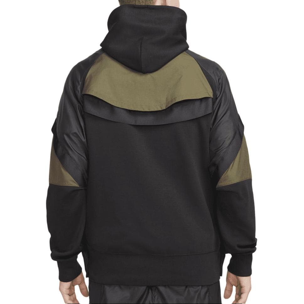 Куртка Nike x Sacai Full-Zip Hooded Jacket Military Green - изображение 4