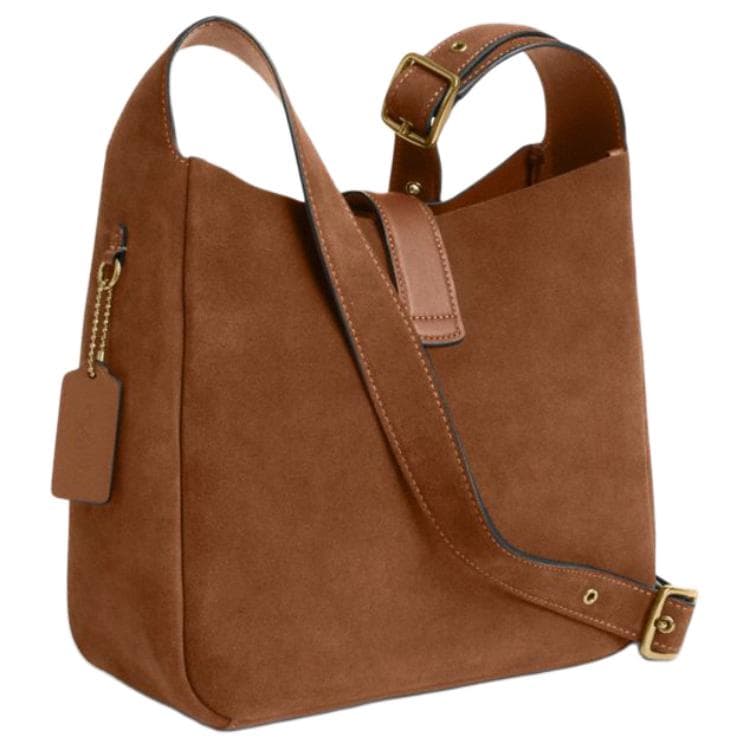 Сумка через плечо COACH Hadley 25 Brown - изображение 2