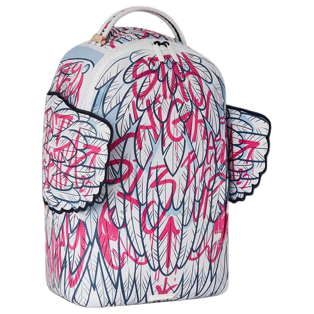 Рюкзак SPRAYGROUND Искусственная кожа Рюкзаки Унисекс Белый красный - изображение 2