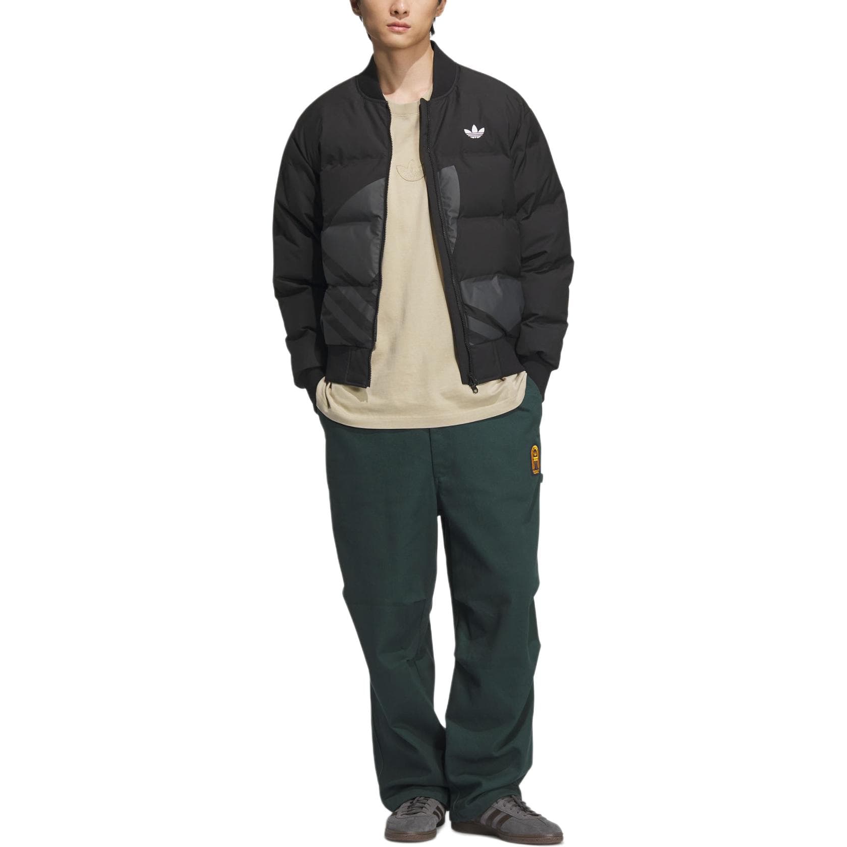 Зимняя куртка Adidas Originals CHILLAX LWD Пуховик Унисекс Черный - изображение 3