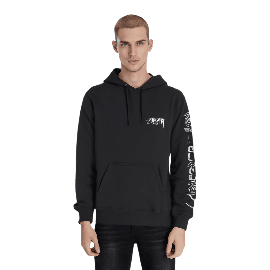 Худи Stussy Ranson Hoodie Logo - изображение 4
