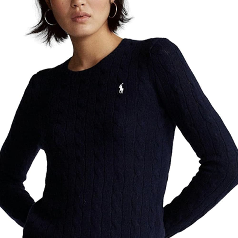 Кардиган Polo Ralph Lauren FW22 Свитер Стандартный размер Женские Морской синий - изображение 3