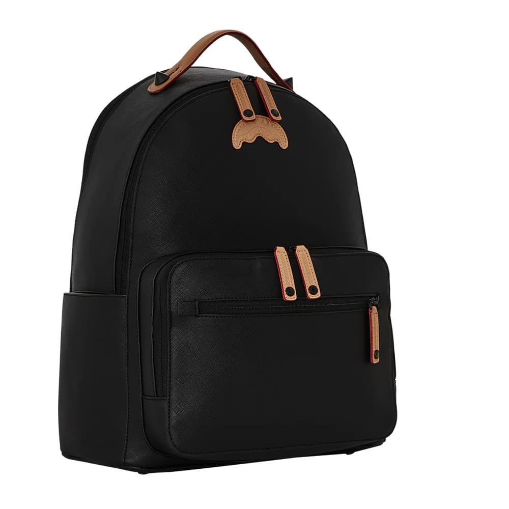 Рюкзак SPRAYGROUND ПВХ (поливинилхлорид) Рюкзак Стандартный (Standard) Унисекс Черный - изображение 2