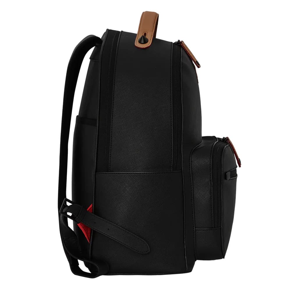 Рюкзак SPRAYGROUND ПВХ (поливинилхлорид) Рюкзак Стандартный (Standard) Унисекс Черный - изображение 3