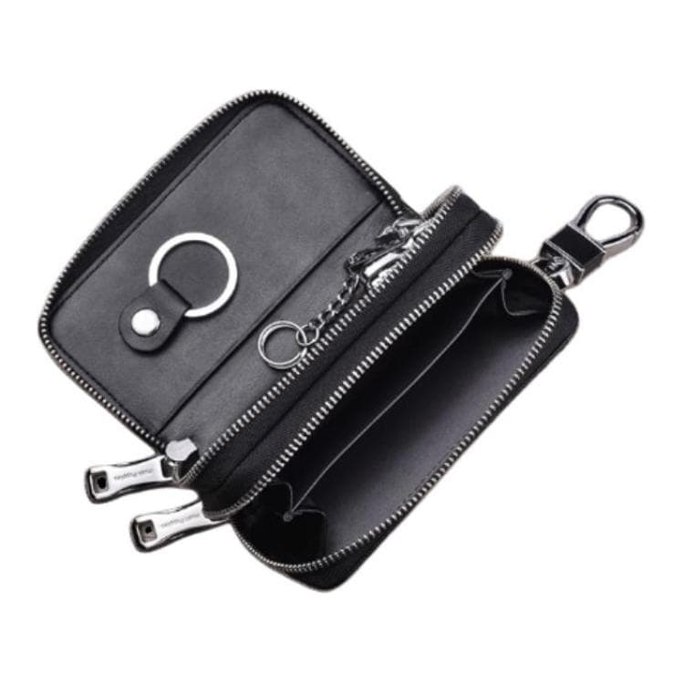 Ключница Hush Puppies Коровья кожа Мелочь Кошелек Key Pouch Мужской Черный - изображение 6