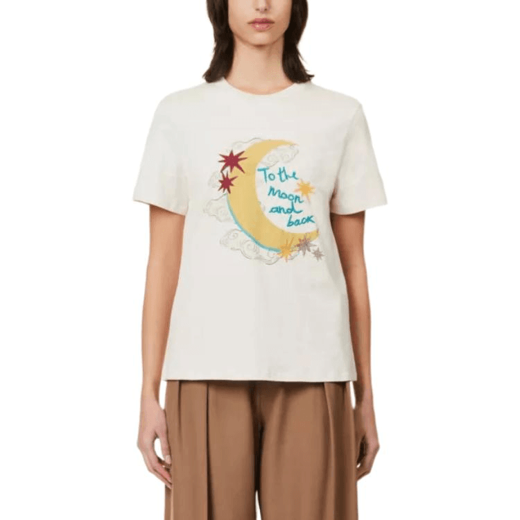 Футболка WEEKEND MaxMara Ivory T - изображение 4