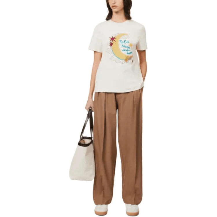 Футболка WEEKEND MaxMara Ivory T - изображение 3