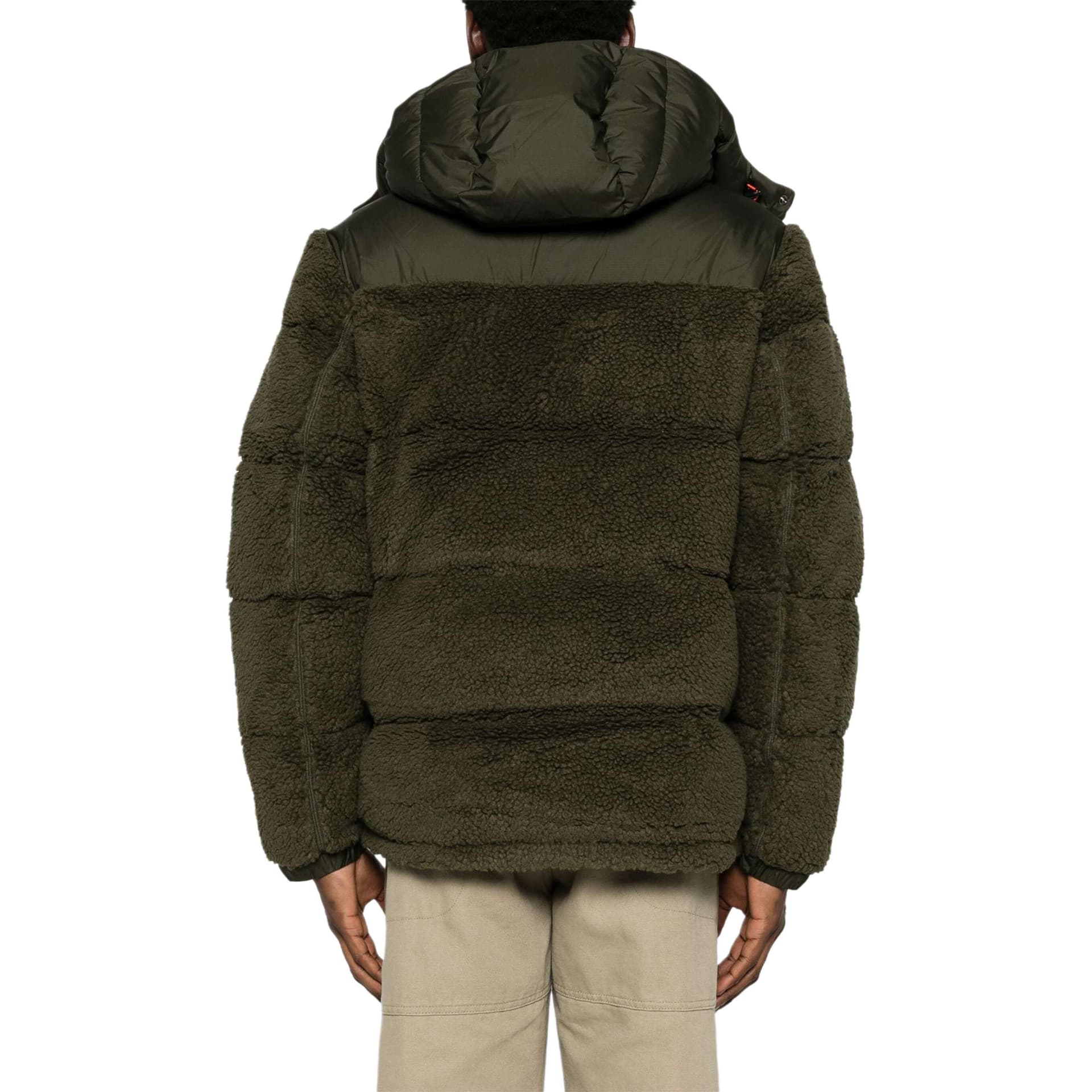 Зимняя куртка Polo Ralph Lauren FW24 Пуховик Мужской Армейский Зеленый - изображение 3