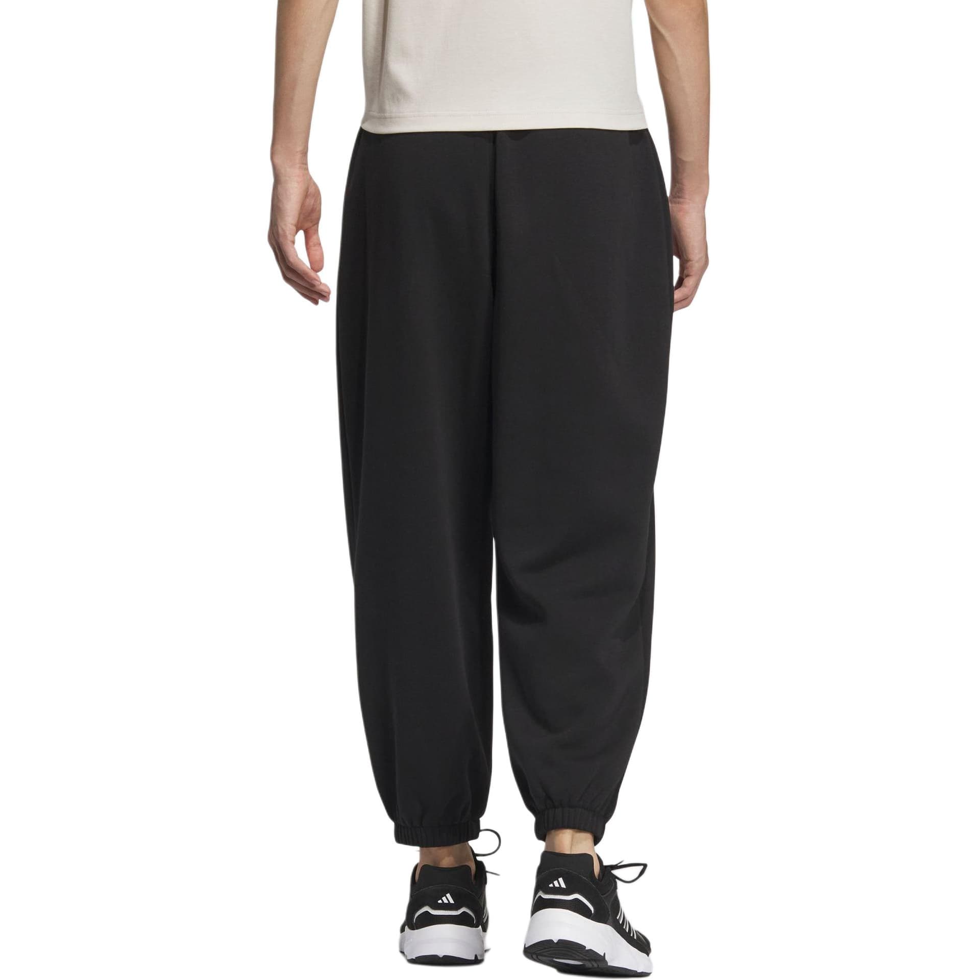 Штаны Adidas Pintuck Французский Тери Комфортные Повседневные Утолщенные и с Флисовой Подкладкой Вязаные Спортивные Штаны - изображение 3